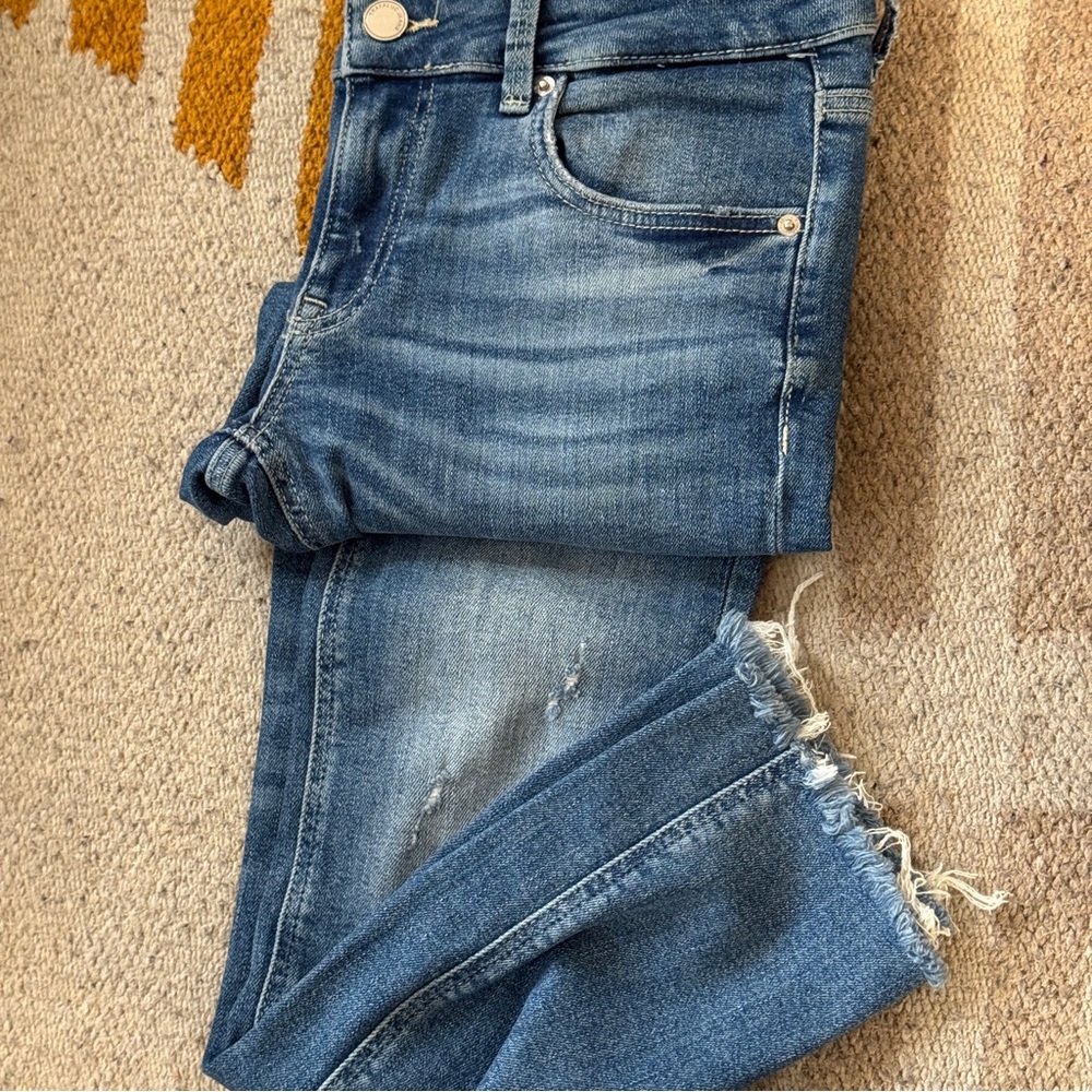 Classic Blue Denim Jeans Zara trafaluc denim collection
